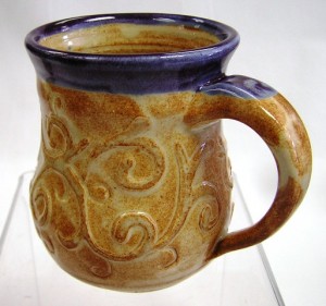 Water-Etched Mug by Joe Butta