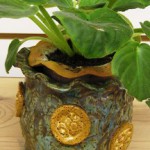African Violet Pot by Suzanne Kingry